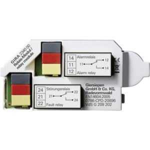 GIRA - Module relais Détecteur fumée Dual Détecteur de fumée - 234000