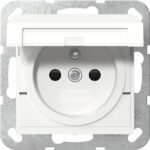 GIRA - PDC CEBEC clapet + SH System 55 blanc s - 448827