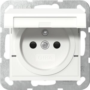 GIRA - PDC CEBEC clapet + SH System 55 blanc s - 448827