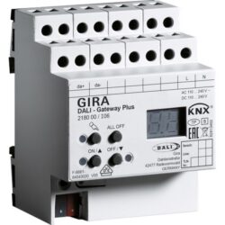 GIRA - Passerelle DALI Plus KNX rail DIN - 218000