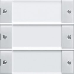 GIRA - Set Bascule 3x ZI System 55 transp./blanc - 213303