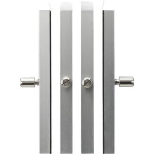 GIRA - Set fixation Profil de montage Communication porte - 125700