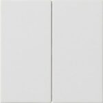 GIRA - bascule 2x s.impression blanc s - 537027