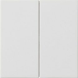 GIRA - bascule 2x s.impression blanc s - 537027