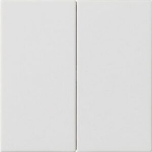 GIRA - bascule 2x s.impression blanc s - 537027