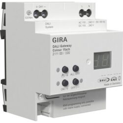 GIRA - passerelle DALI Colour 1x rDIN KNX Secure - 211100