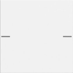 Détails visibles de Jeu de culbuteur pour capteur tactile 4 blanc mat pour Enjoliveur interrupteur
