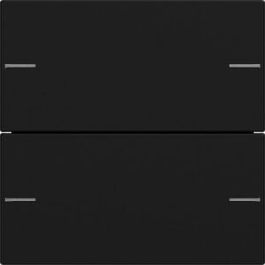 GIRA - set basc. 2x Tastsens.4 System 55 noir m - 5752005