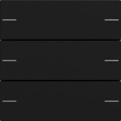 Détails visibles de Jeu de culbuteurs 3 voies pour capteur tactile 4.55 noir mat pour Enjoliveur interrupteur