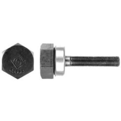Axe fileté avec écrou hexagonal et roulement intégré 9,5 x 40 mm