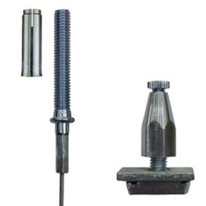 GRIPPLE - Trapèze Plus RF N4 (225kg) câble L=3M embout fileté M10 (EF10) - F120=25kg - STPZP43EF10F
