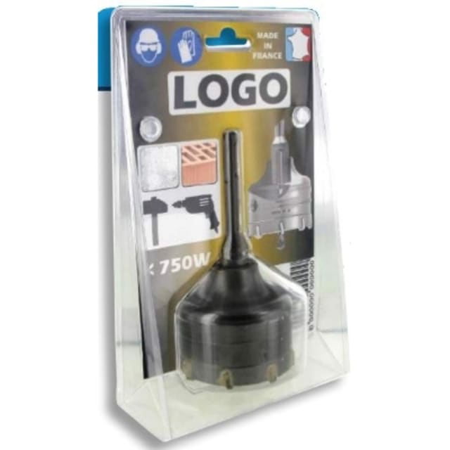 GUILLET - Jeu de scies trépan cône ALG 68mm + porte-trépan SDS+ longueur 90mm - 5746001 GUILLET - Jeu de scies trépan cône ALG 68mm + porte-trépan SDS+ longueur 90mm - 5746001