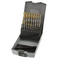 Gühring - Jeu de forets 19 pieces HSS revêtement TiN Ø 1-10mm DIN338 - 9002340060130