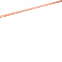 HAGER - Barre de cu 20x5mm taraudée M6 longueur 1000mm - UC832