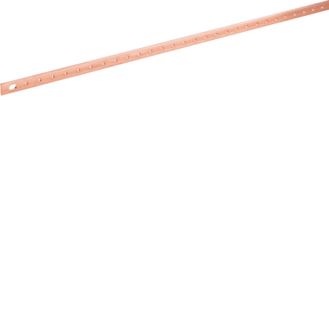 HAGER - Barre de cu 20x5mm taraudée M6 longueur 1000mm - UC832 HAGER - Barre de cu 20x5mm taraudée M6 longueur 1000mm - UC832