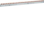 HAGER - Barre de pontage 3P+N 80A fourche 16mm² 56M L1-L2-L3-N - KDN450E
