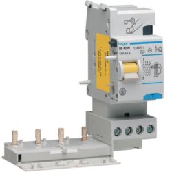 HAGER - Bloc différentiel 4P 25A 100mA type A - BE425N
