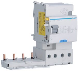 HAGER - Bloc différentiel 4P 40A 300mA type A - BF440N