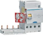 HAGER - Bloc différentiel 4P 63A 300mA type A - BF463N