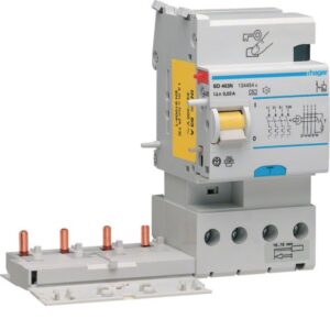 HAGER - Bloc différentiel 4P 63A 30mA type A - BD463N