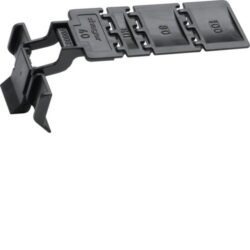 HAGER - Clip pour goulotte de câblage BA7 - BA7CLIP