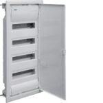 HAGER - Coffret Volta encastré - 4R. - 48 M. - VU48LN