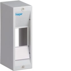 HAGER - Coffret cache-bornes - 2 M. - Mini Gamma - GD102A