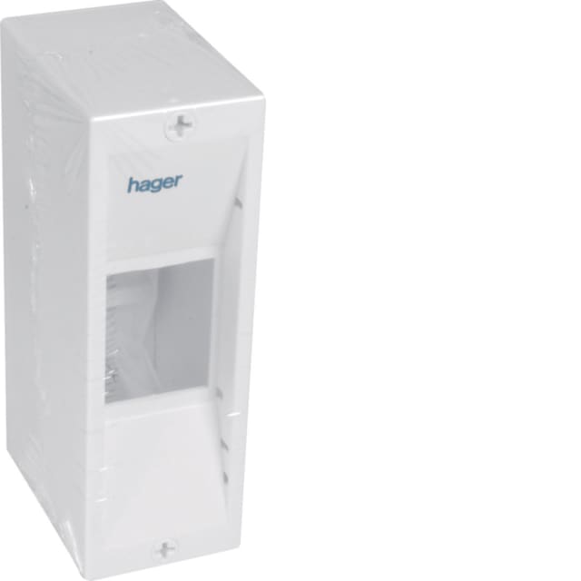 HAGER - Coffret cache-bornes - 2 M. - Mini Gamma - GD102E HAGER - Coffret cache-bornes - 2 M. - Mini Gamma - GD102E