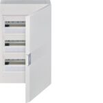 HAGER - Coffret vega - 3R. - 54 M. - porte pleine - VB318B