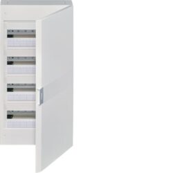 HAGER - Coffret vega - 4R. - 72 M. - porte pleine - VB418B