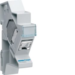 HAGER - Connecteur Cat 6 STP + support modulaire - TN002S