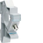 HAGER - Connecteur type F + support modulaire - TN010S