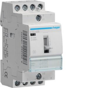 HAGER - Contacteur J/N 4x25A - 230V - 4NO - ETC425