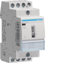 HAGER - Contacteur commande manuelle - 4x25A - 230V - 4NO - ERC425