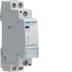 HAGER - Contacteur silencieux - 2x25A - 230V - 2NO - ESC225S