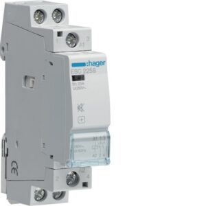 HAGER - Contacteur silencieux - 2x25A - 230V - 2NO - ESC225S