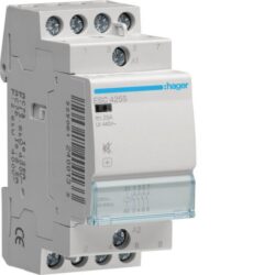 HAGER - Contacteur silencieux - 4x25A - 230V - 4NO - ESC425S