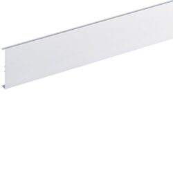 HAGER - Couvercle en aluminium pour goulottes BRAP - BRAP0802ELN