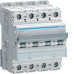 HAGER - Disjoncteur 10kA - C - 4P - 25A - 4M. - NCN425