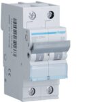 HAGER - Disjoncteur 3kA - C - 2P - 10A - 2M - MWN210A