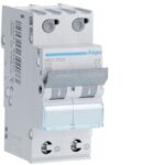 HAGER - Disjoncteur 3kA - C - 2P - 10A - 2M - qc - MWS210A