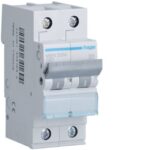 HAGER - Disjoncteur 3kA - C - 2P - 20A - 2M - MWN220A