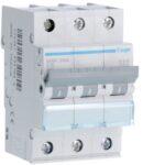 HAGER - Disjoncteur 3kA - C - 3P - 10A - 3M - MWN310A