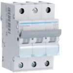 HAGER - Disjoncteur 3kA - C - 3P - 16A - 3M - MWN316A