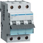 HAGER - Disjoncteur 3kA - C - 3P - 40A - 3M - MWN340A