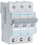 HAGER - Disjoncteur 3kA - C - 3P - 40A - 3M - qc - MWS340A