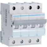 HAGER - Disjoncteur 3kA - C - 3P+N - 20A - 4M - MWN620A