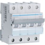 HAGER - Disjoncteur 3kA - C - 3P+N - 25A - 4M - MWN625A