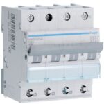 HAGER - Disjoncteur 3kA - C - 3P+N - 25A - 4M - qc - MWS625A