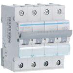 HAGER - Disjoncteur 3kA - C - 3P+N - 32A - 4M - MWN632A
